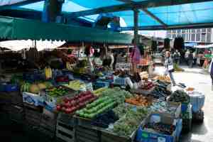 The market in Gori, on the way to Uplistsikhe.
